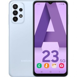 Smartphone Samsung Galaxy A23 5G 64 Go Bleu en paiement plusieurs fois sur Wedealee.com