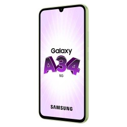 Smartphone Samsung Galaxy A34 5G 128 Go Vert en paiement plusieurs fois sur Wedealee.com