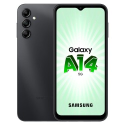 Smartphone Samsung Galaxy A14 5G 128 Go Noir en paiement plusieurs fois sur Wedealee.com