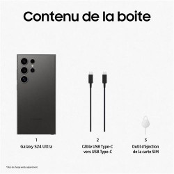 Le Galaxy S24 Ultra 256 Go Noir disponible en paiement en plusieurs fois sur wedealee Le Galaxy S24 Ultra 256 Go Noir disponible en paiement en plusieurs fois sur wedealee