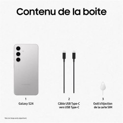 Besoin d'un Galaxy S ? Acheter votre Galaxy S24 256 Go Argent en plusieurs fois