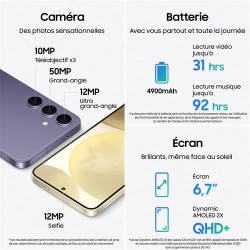 Besoin d'un Galaxy S ? Acheter votre Galaxy S24+ 512 Go Crème en plusieurs fois