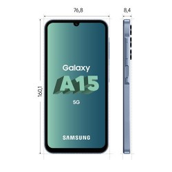 Smartphone Samsung Galaxy A15 5G 128 Go Bleu en paiement plusieurs fois sur Wedealee.com