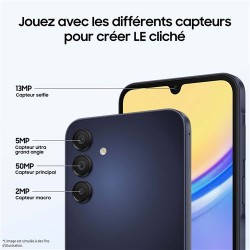 Smartphone Samsung Galaxy A15 5G 128 Go Jaune en paiement plusieurs fois sur Wedealee.com