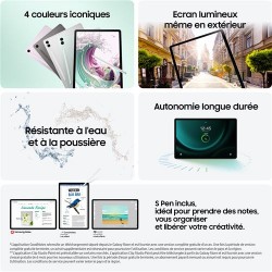Acheter Galaxy Tab S9 FE Wifi 128 Go Anthracite en paiement plusieurs fois - de 3 à 36 fois !