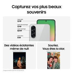 Smartphone Samsung Galaxy A56 5G 128 Go Vert en paiement plusieurs fois sur Wedealee.com